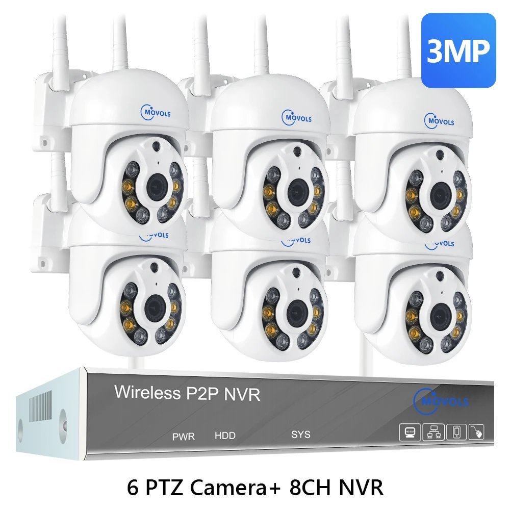 10CH 3MP With 6 PTZ