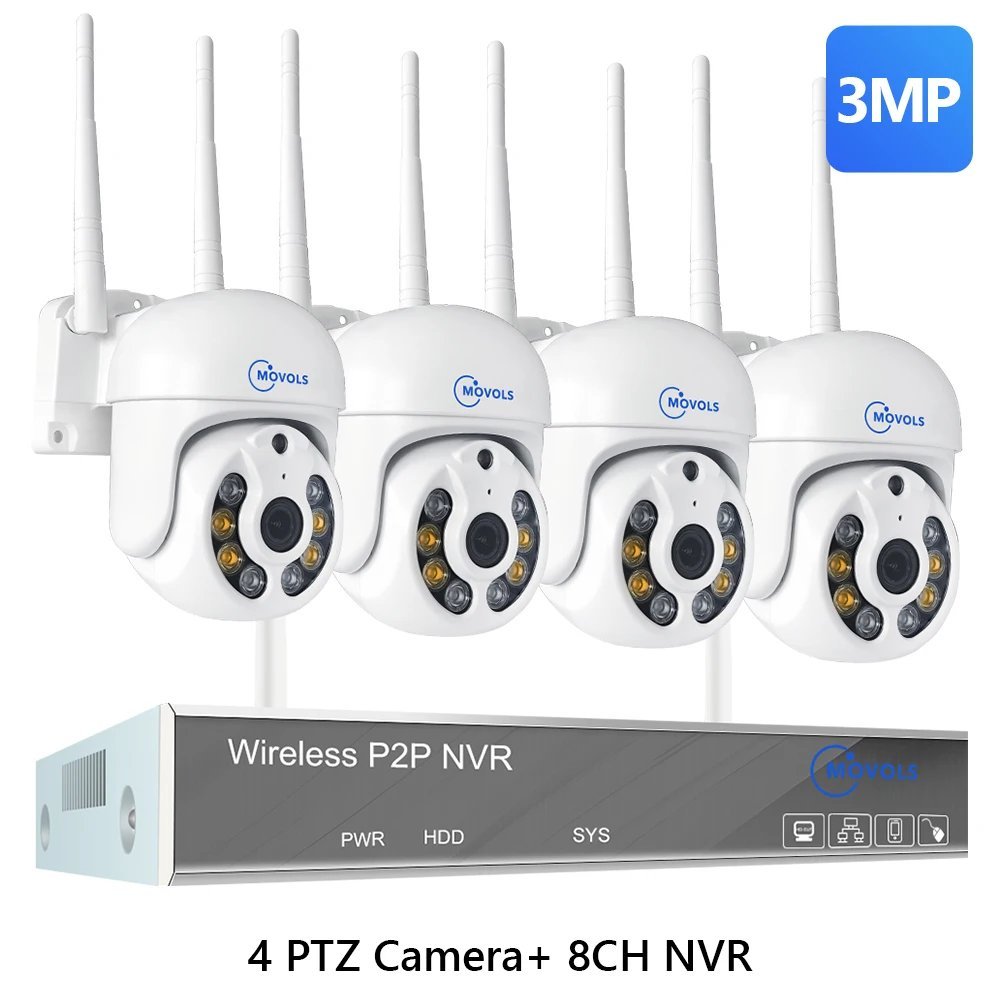 10CH 3MP With 4 PTZ