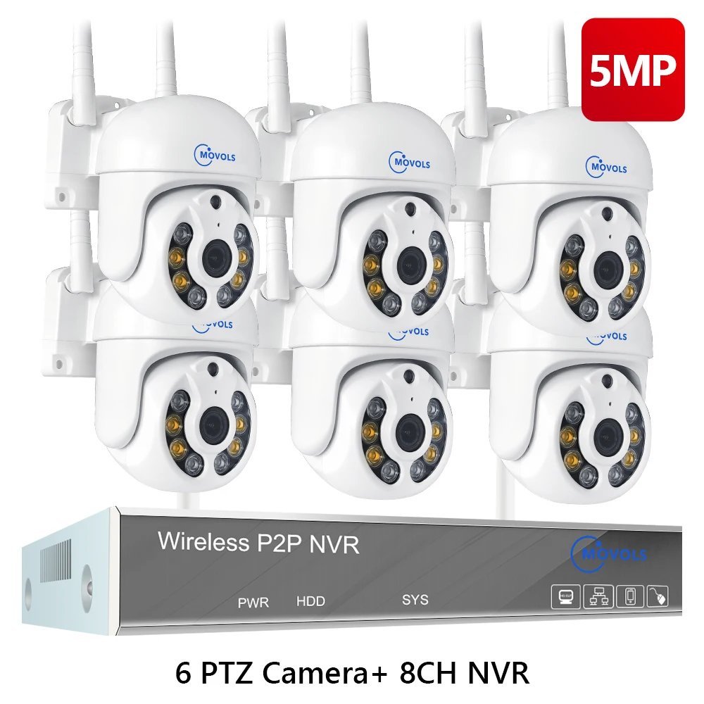 10CH 5MP With 6 PTZ