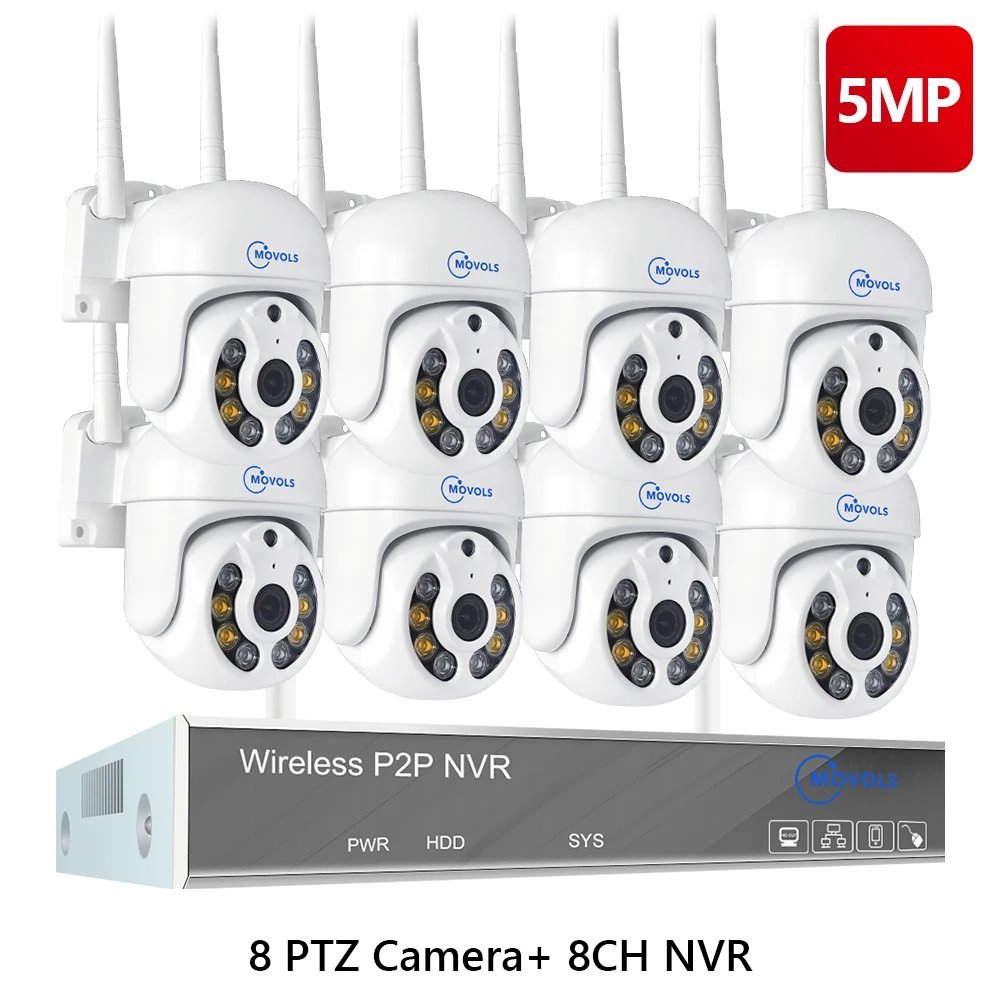 10CH 5MP With 8 PTZ