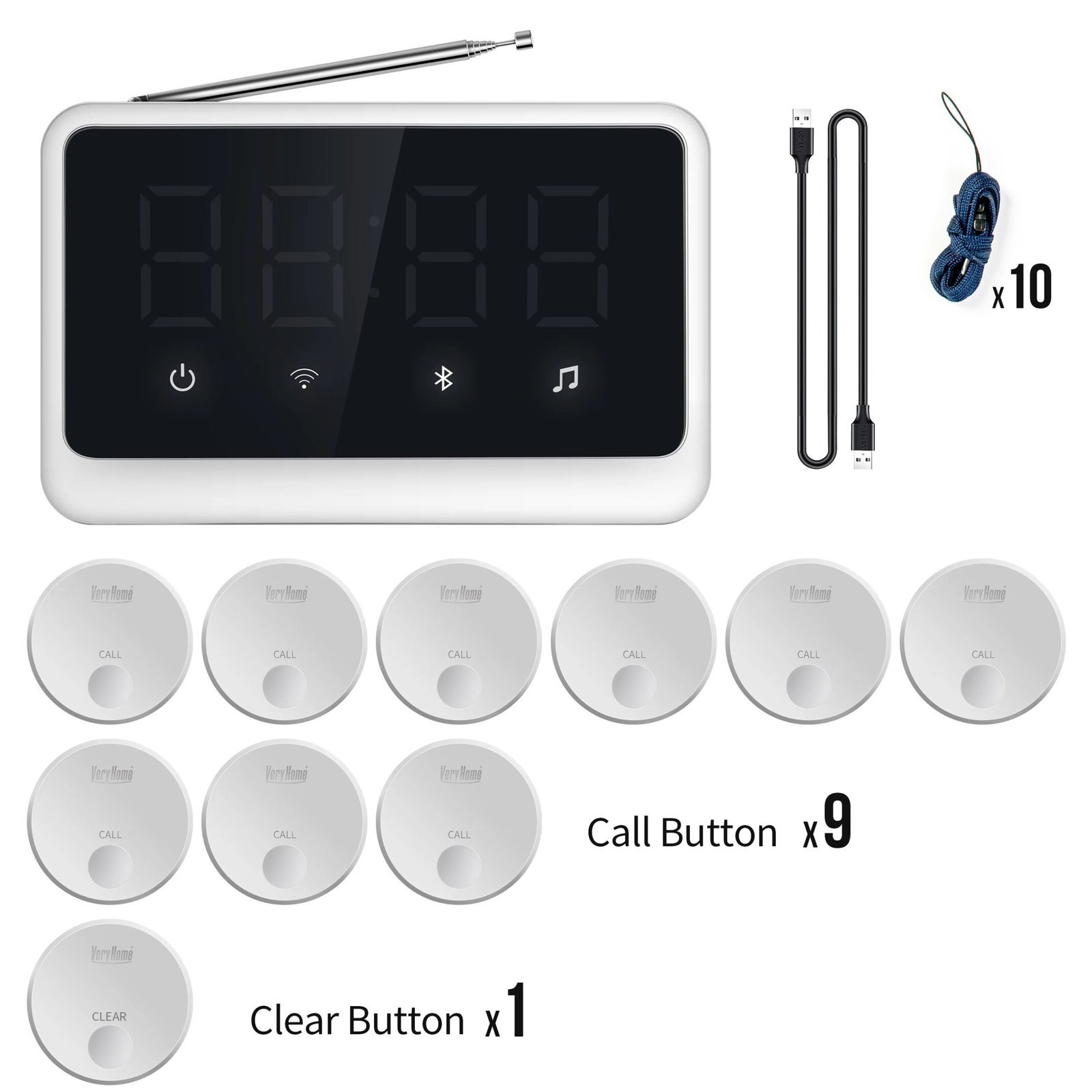 Main Unit-10 button