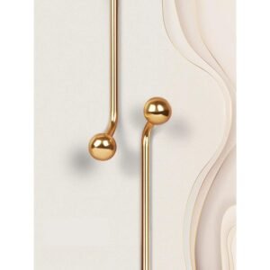 Luxurious 900mm Silver Wardrobe Handles French Modern Minimalist Cabinet Door Knobs
