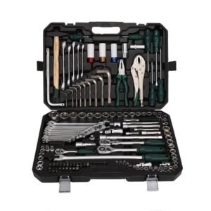 Ultimate 144 PCS Socket and Ratchet Wrench Auto Repair Toolbox Set