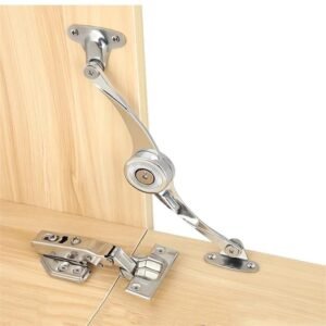 Hydraulic Random Stop Hinges Adjustable Lift-Up Flap Support for Kitchen Cabinets