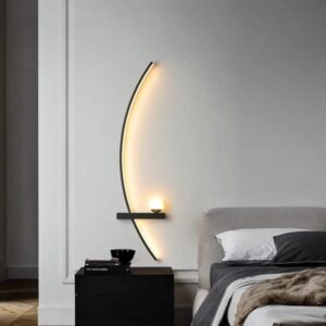 Stripes Nordic LED Wall Sconce Stylish Lighting Fixture for Bedroom, Study and Stairs