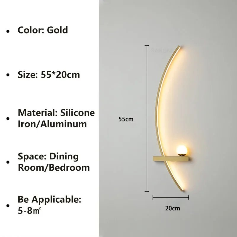 Gold Left 55CM