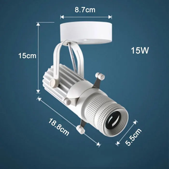 white ceiling 15W