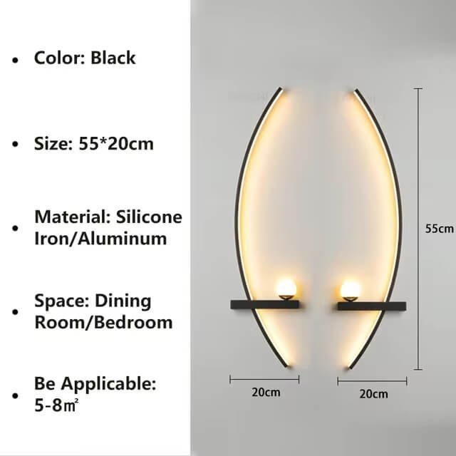 Black 55cm (L-R)