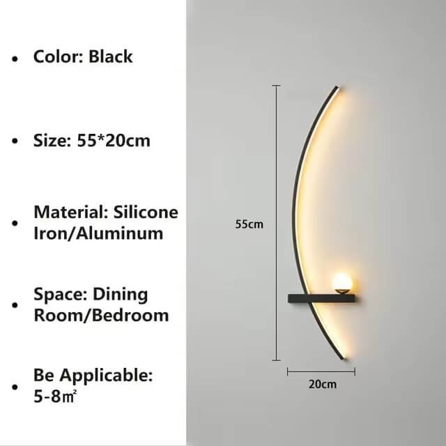 Black Left 55CM